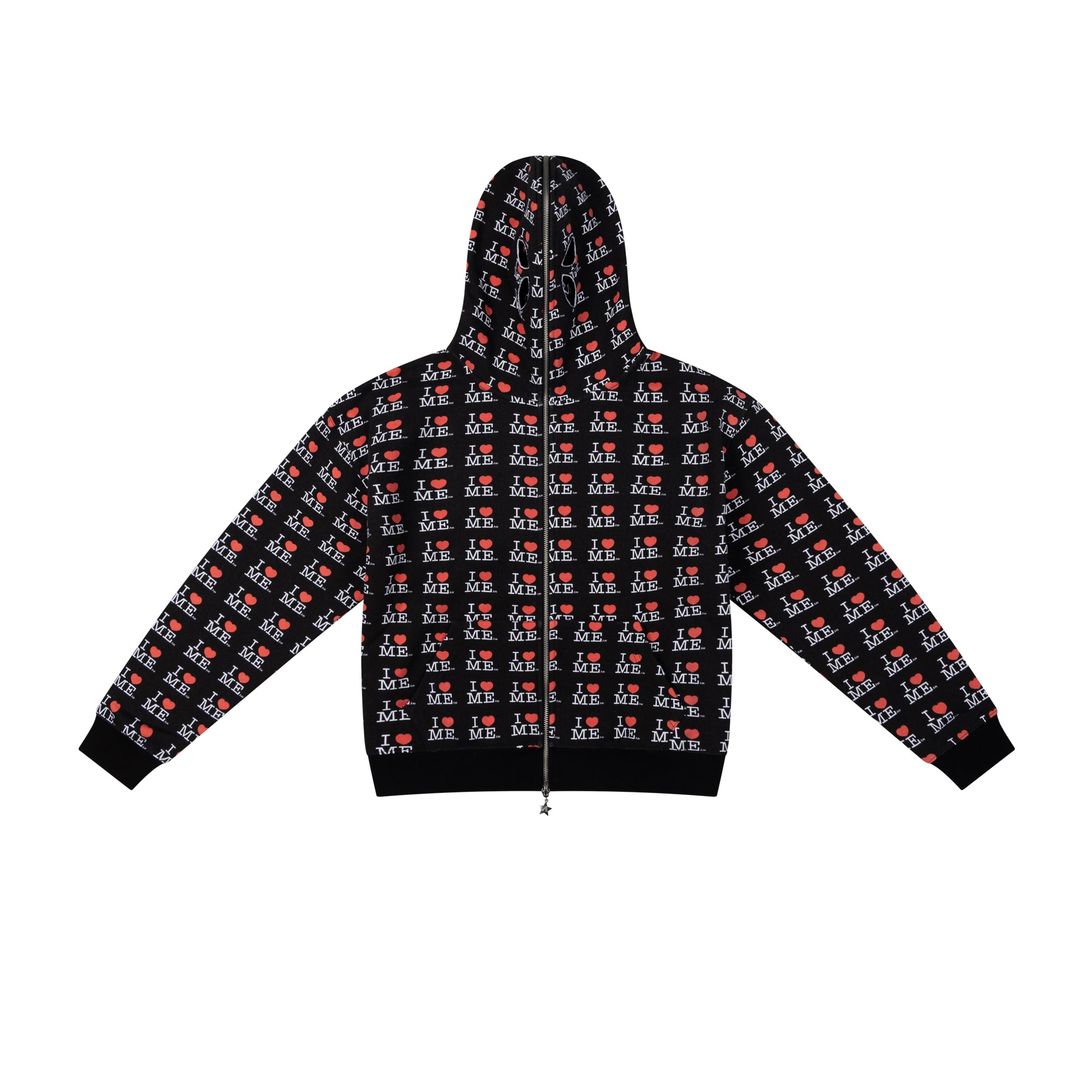 BLACK I HEART ME BUTTERFLY HOODIE – Ashley Williams