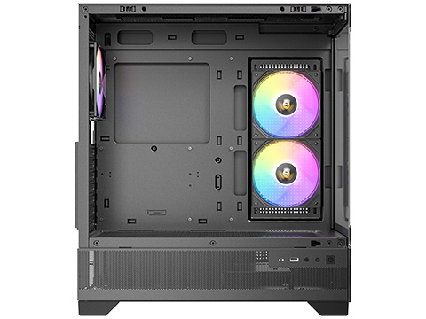 AntecのピラーレスPCケース「CX700 ARGB」が発売、ARGBファンを3基搭載