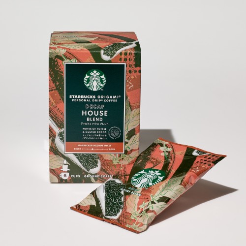 スターバックス オリガミ® パーソナル ドリップ® コーヒー ディカフェ