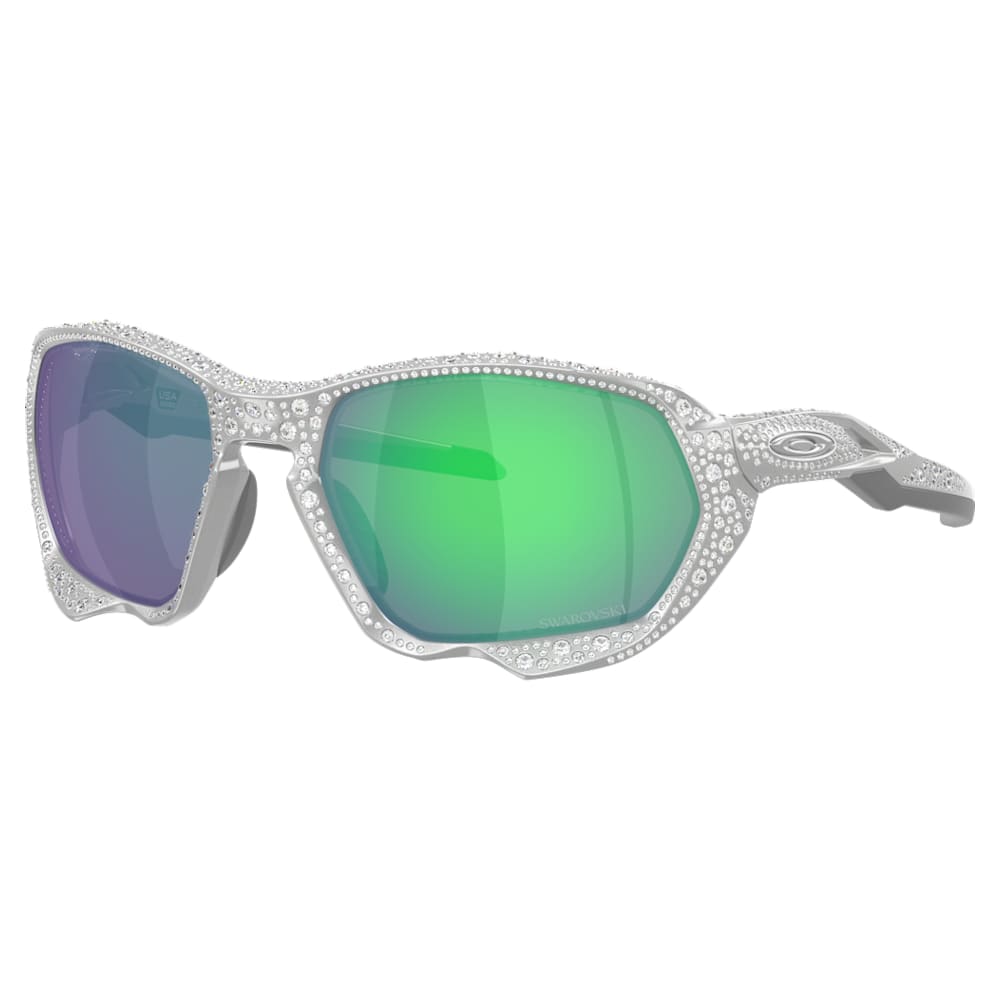 OAKLEY Plazma Sunglasses X-Silver, Silver | Swarovski