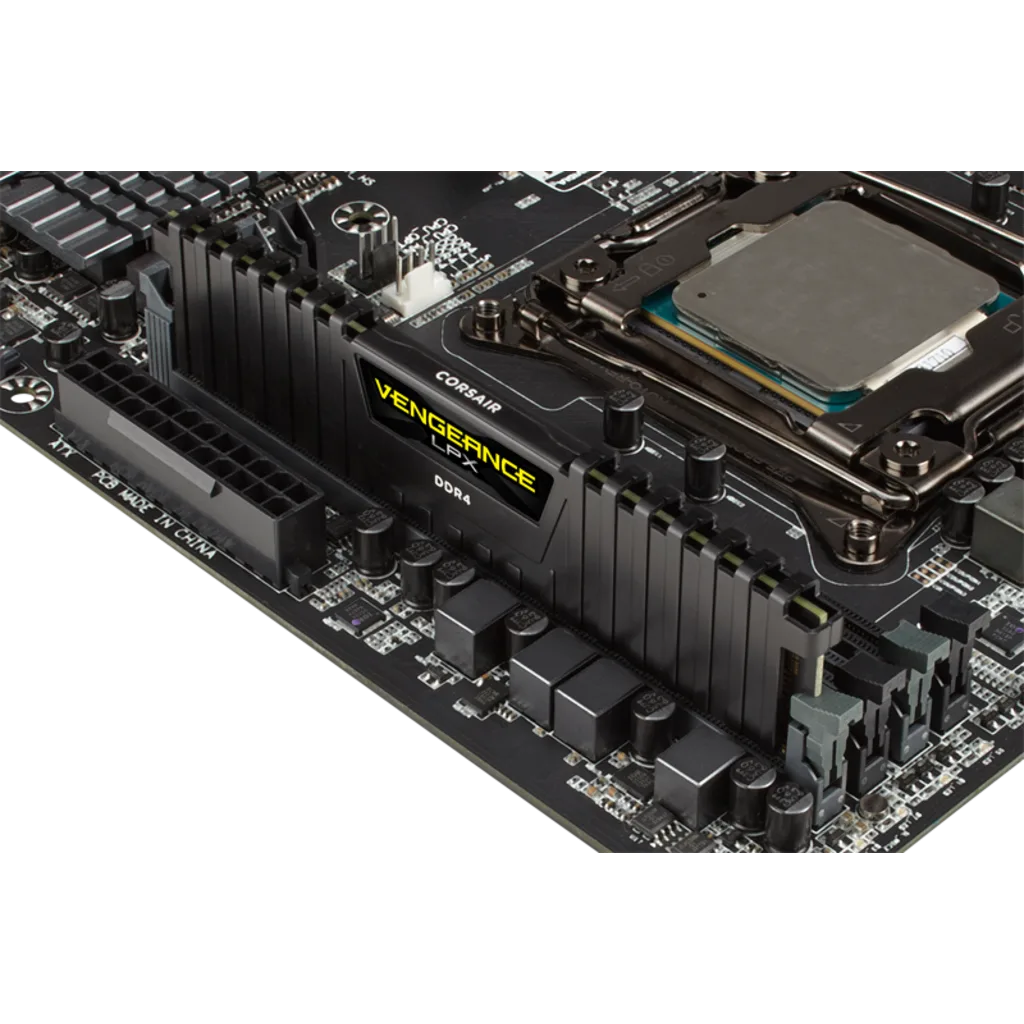 VENGEANCE® LPX 8GB (1 x 8GB) DDR4 DRAM 2400MHz C14 Memory Kit - Black