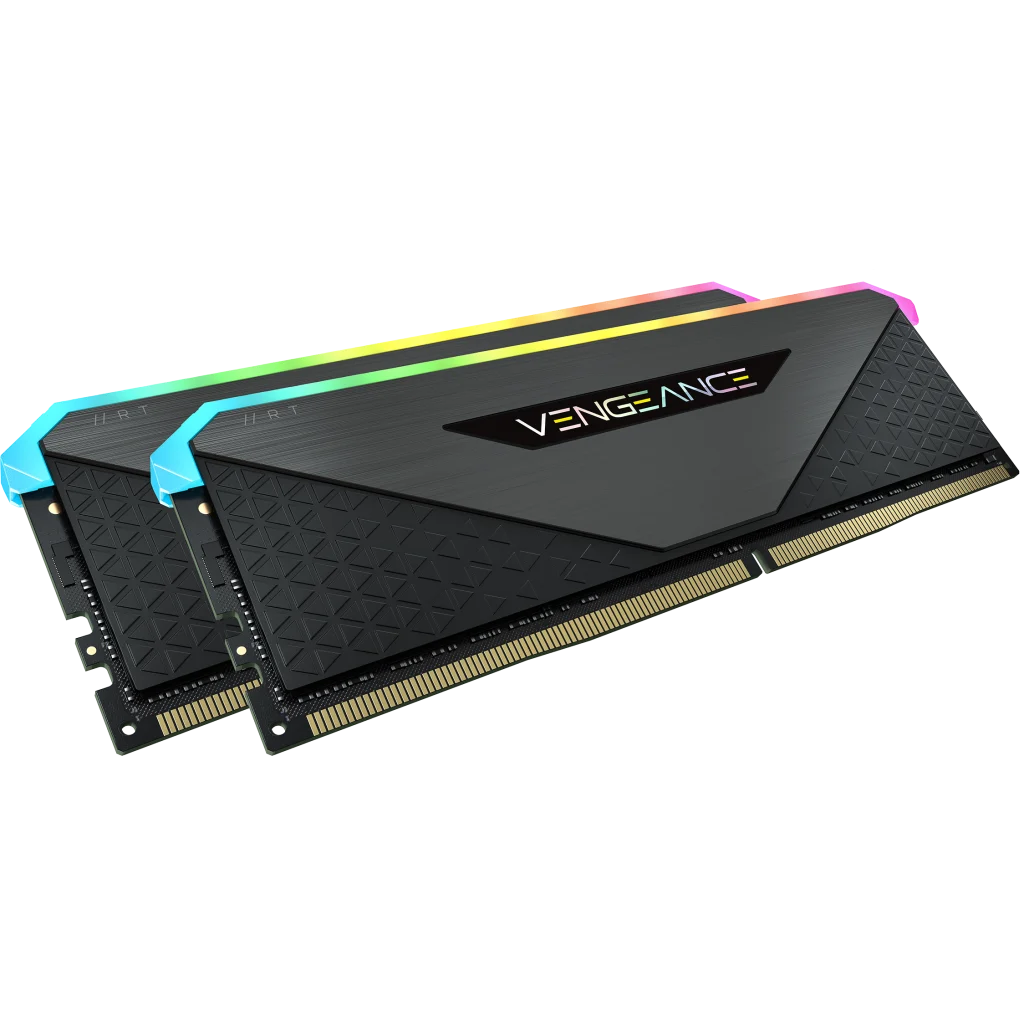 VENGEANCE® RGB RT 16GB (2 x 8GB) DDR4 DRAM 3200MHz C16 Memory Kit