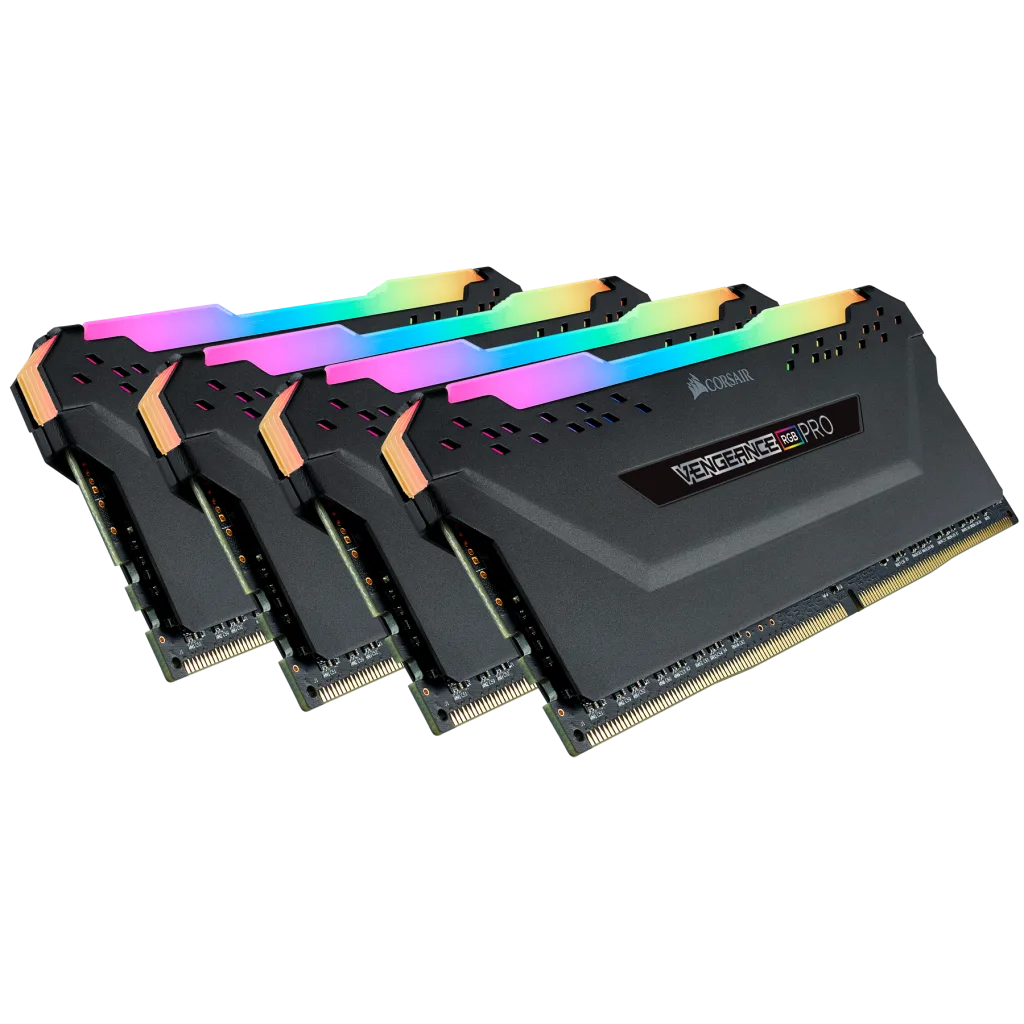 VENGEANCE® RGB PRO 32GB (4 x 8GB) DDR4 DRAM 3600MHz C16 Memory Kit
