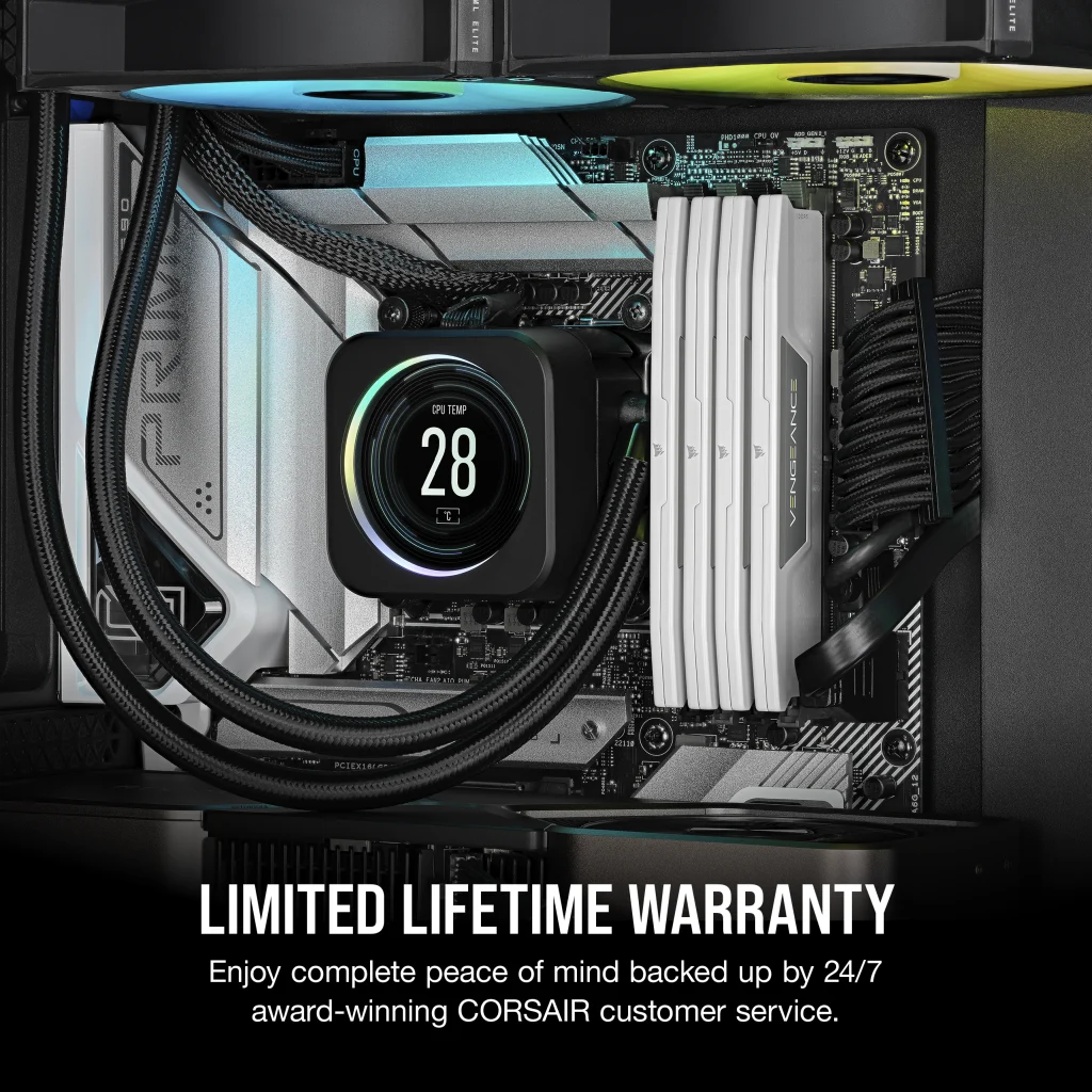 VENGEANCE® 32GB (2x16GB) DDR5 DRAM 6000MT/s CL36 Memory Kit