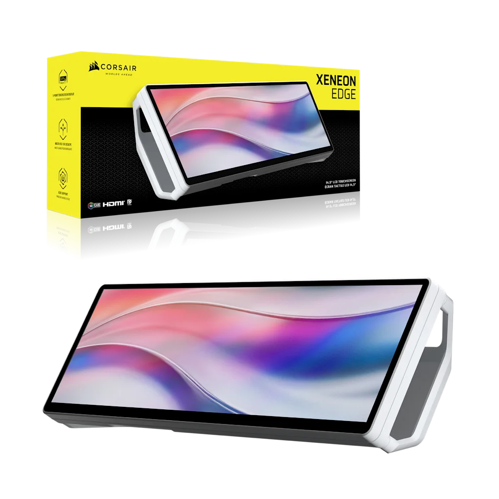 XENEON EDGE 14.5 インチ LCD タッチスクリーン、ホワイト