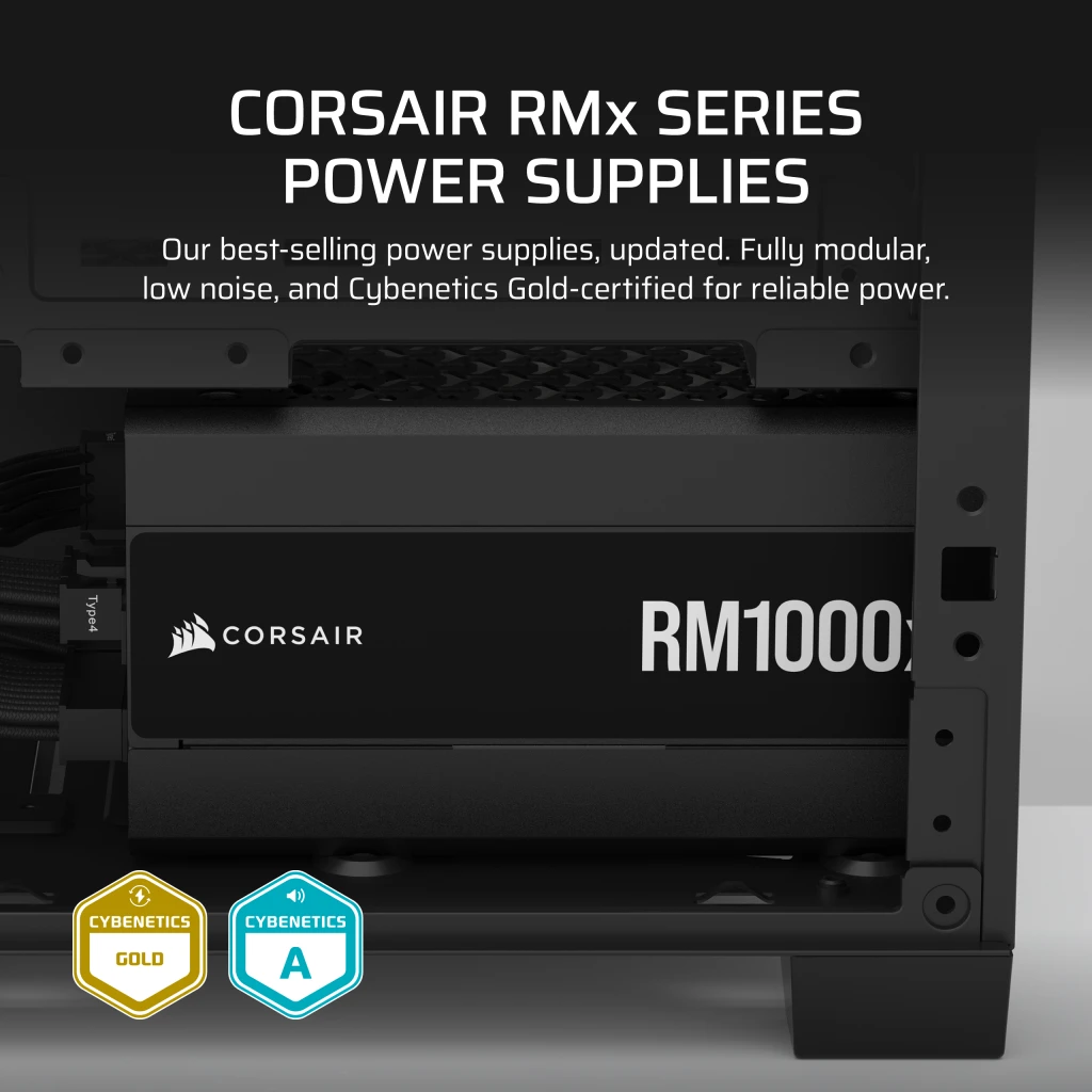 RMx Series RM1000x Fully Modular Power Supply