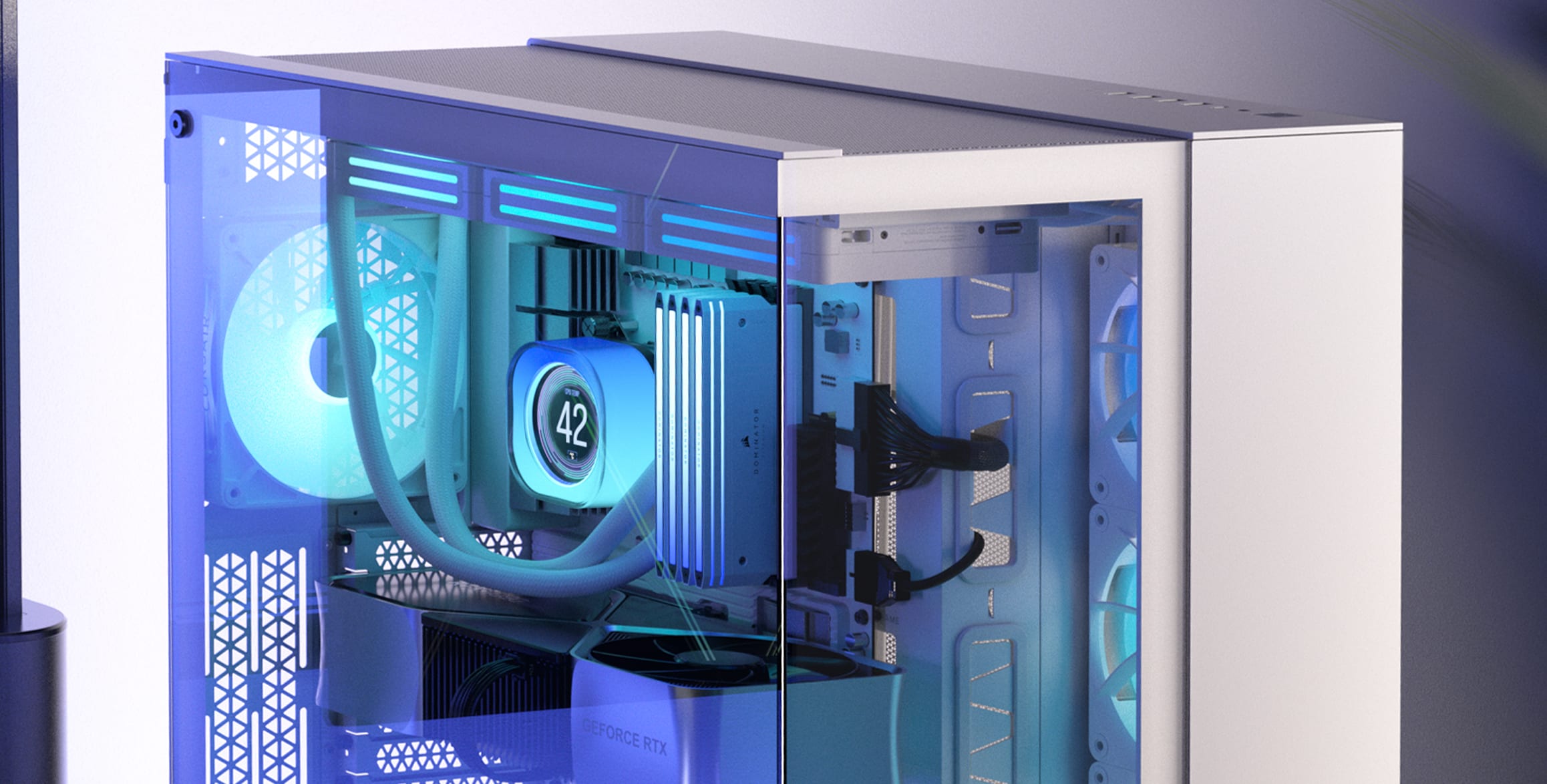 iCUE LINK 6500X RGB ミッドタワー ATX デュアルチャンバー PC ケース