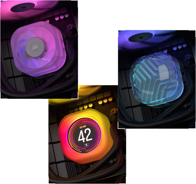 iCUE LINK TITAN 360 RX RGB AIO Liquid CPU Cooler