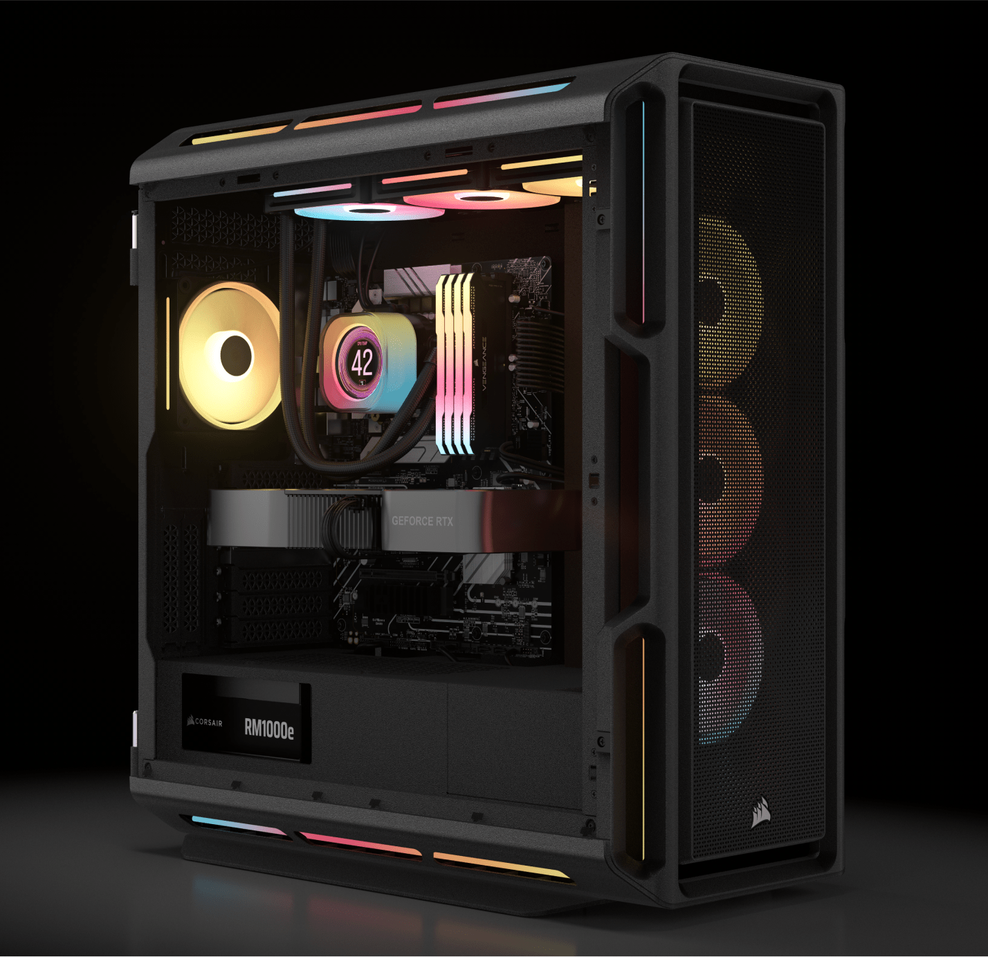 RMe シリーズ RM1000e 完全モジュール式低ノイズ ATX 電源 (JP)