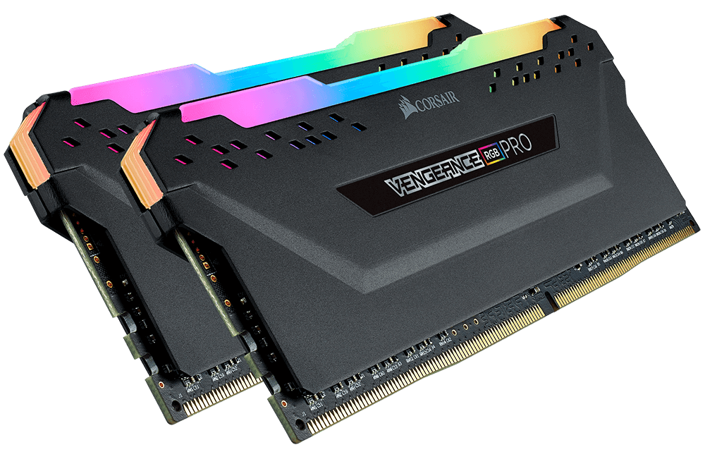 VENGEANCE® RGB PRO 64GB (2 x 32GB) DDR4 DRAM 3200MHz C16 Memory