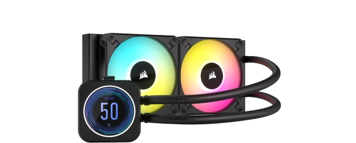 iCUE H150i ELITE LCD XT Display Liquid CPU Cooler