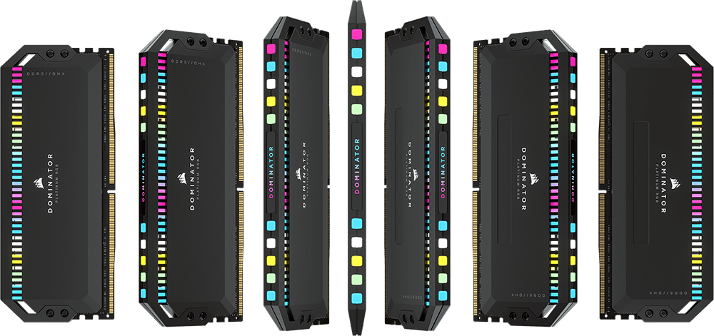 DOMINATOR® PLATINUM RGB 32GB (2x16GB) DDR5 DRAM 5600MHz C36 Memory