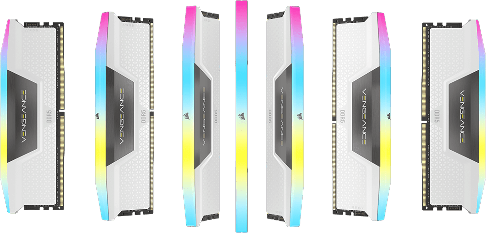 VENGEANCE® RGB 128GB (4x32GB) DDR5 DRAM 5600MT/s CL40 Memory Kit