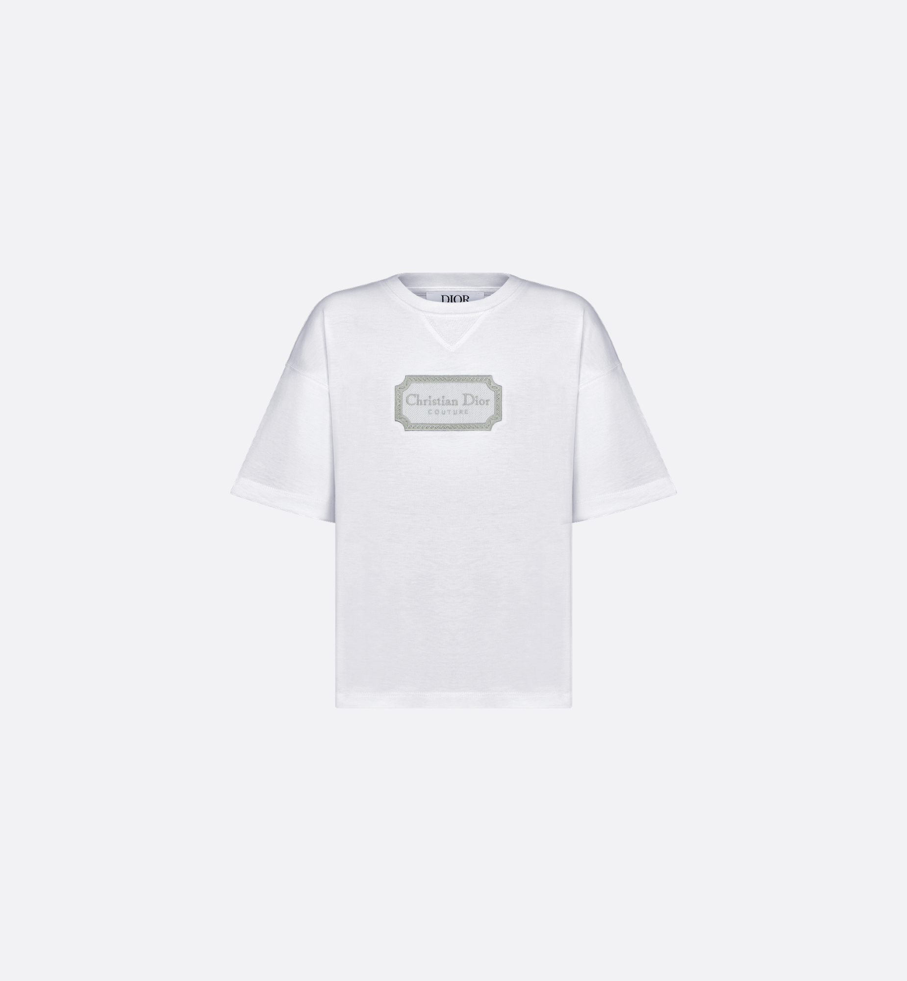 Kids' Christian Dior Couture T-Shirt White Cotton Jersey | DIOR