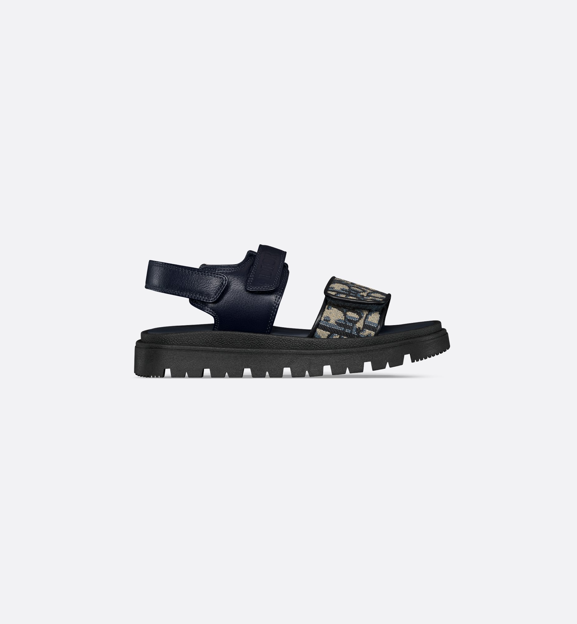DIOR | キッズ サンダル カーフスキン & ディオール オブリーク ジャカード