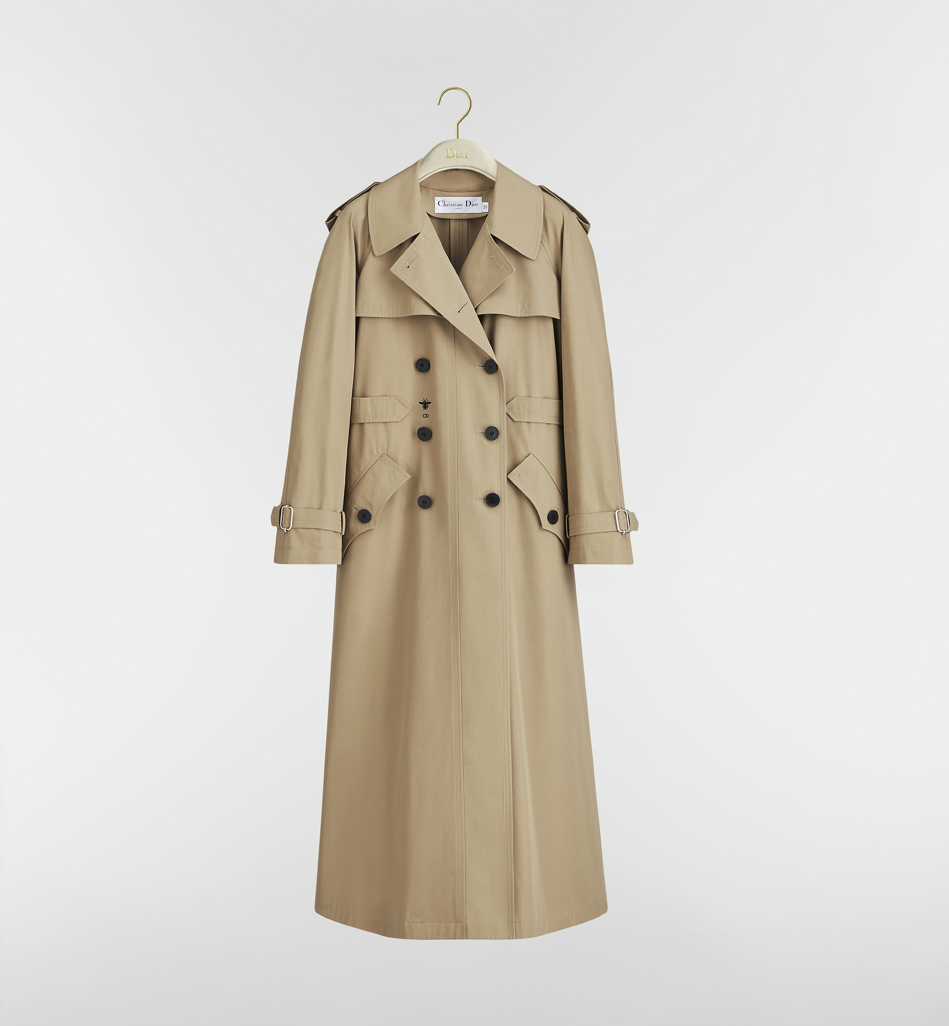 DIOR | トレンチコート コットンギャバジン