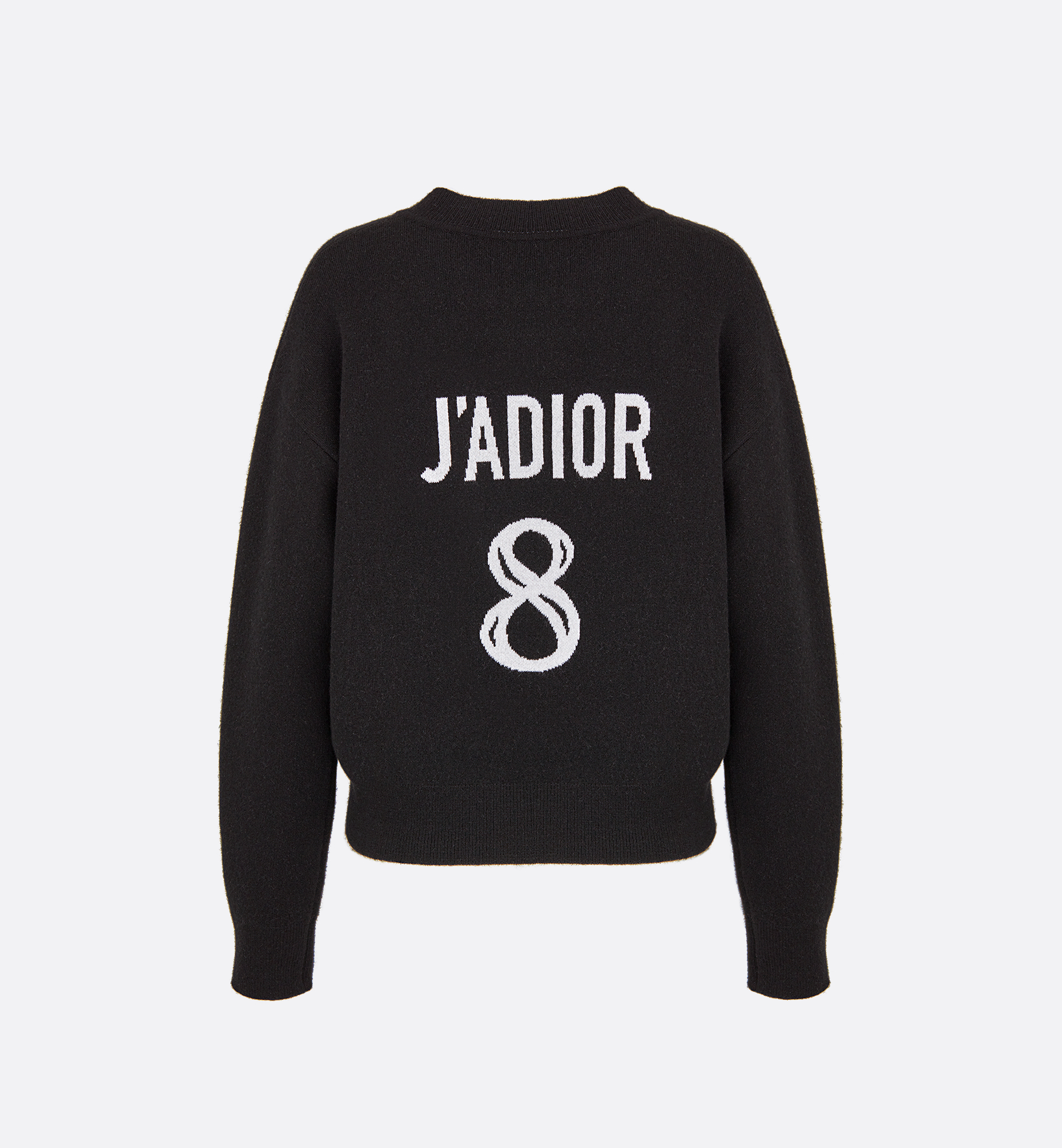 J'Adior 8 Boxy Sweater Black Cashmere | DIOR