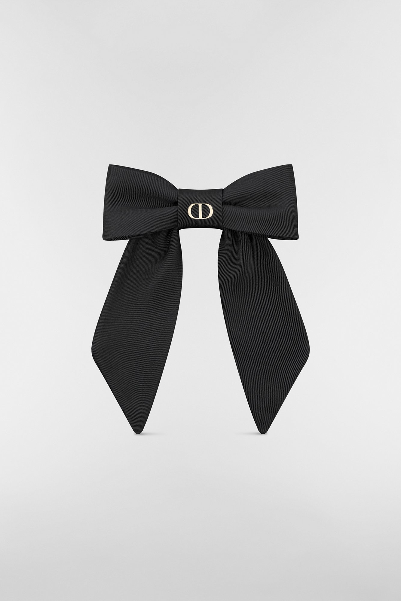 DIOR | Dior Twist リボンバレッタ テクニカル ファブリック & クリスタル