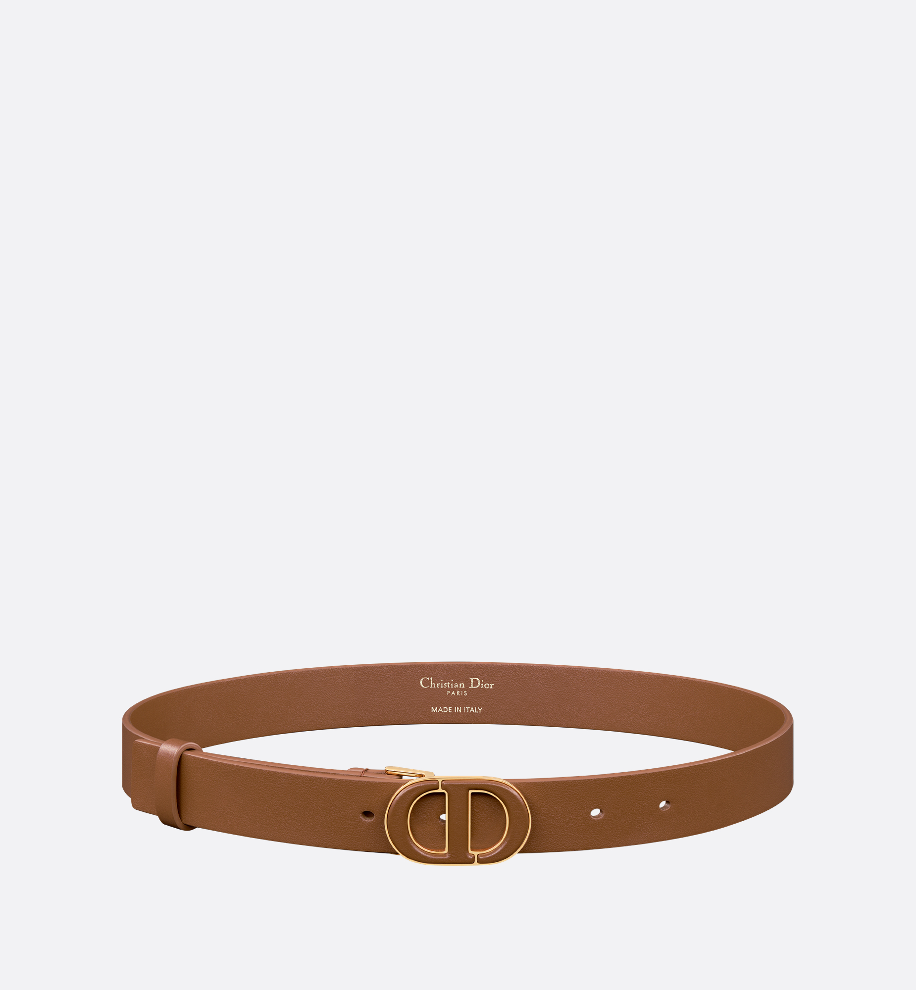 DIOR | 30 Montaigne ベルト 25mm スムースカーフスキン