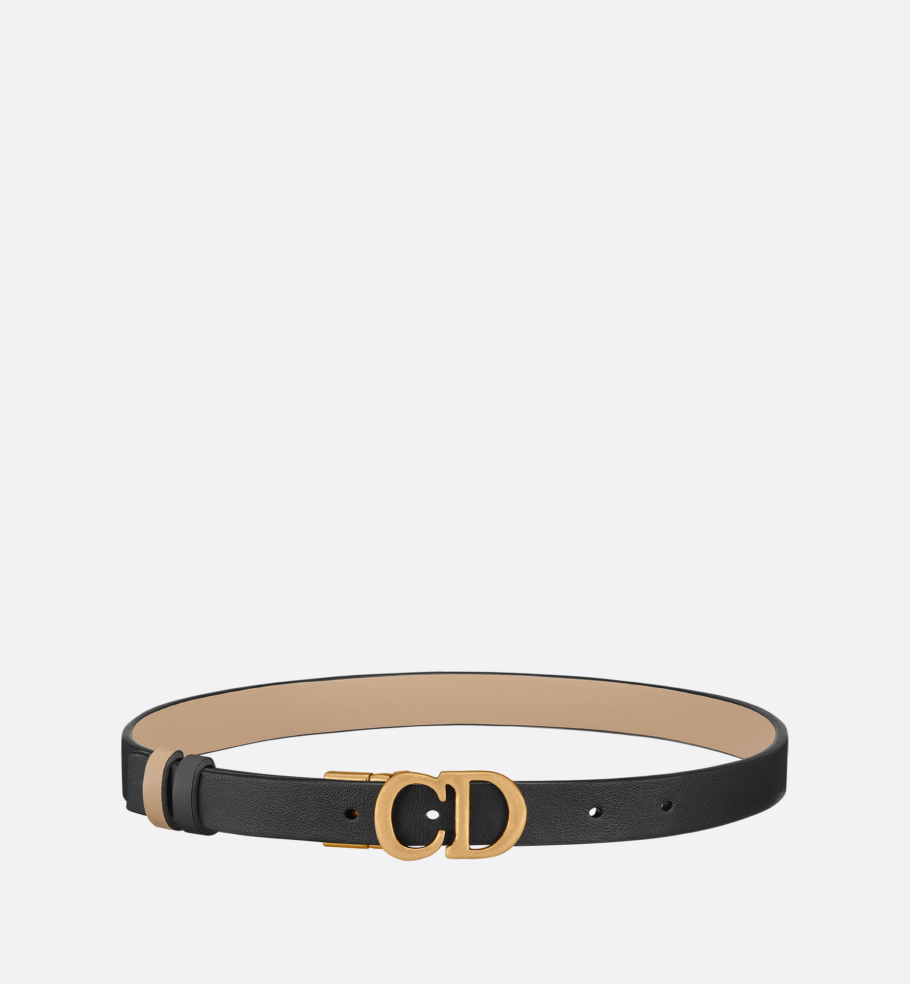 DIOR | Saddle リバーシブルベルト 20mm スムースカーフスキン
