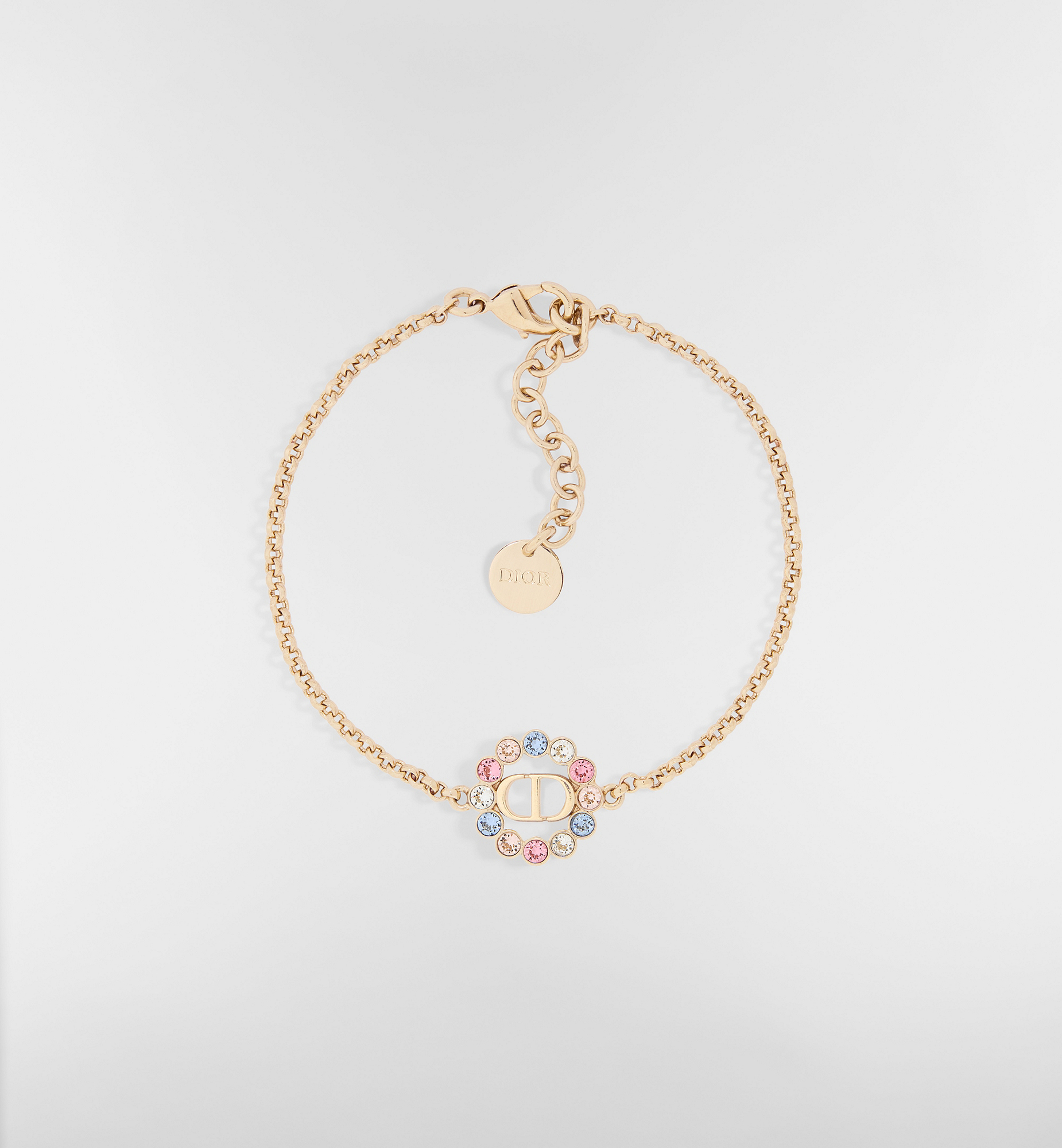 DIOR | Petit CD Circle ブレスレット メタル & クリスタル