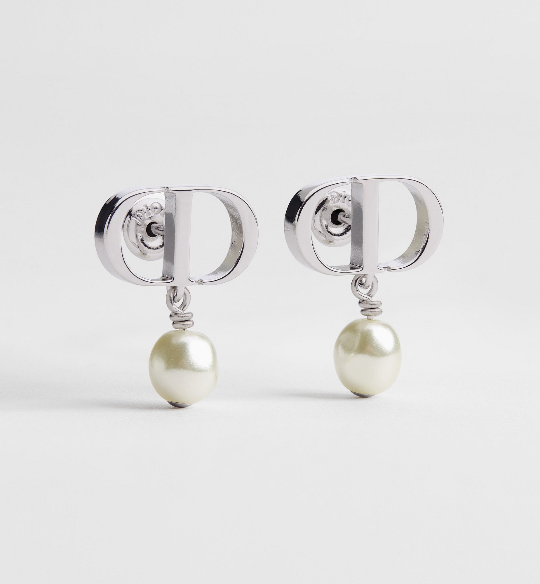 DIOR | Petit CD ピアス メタル & レジンパール