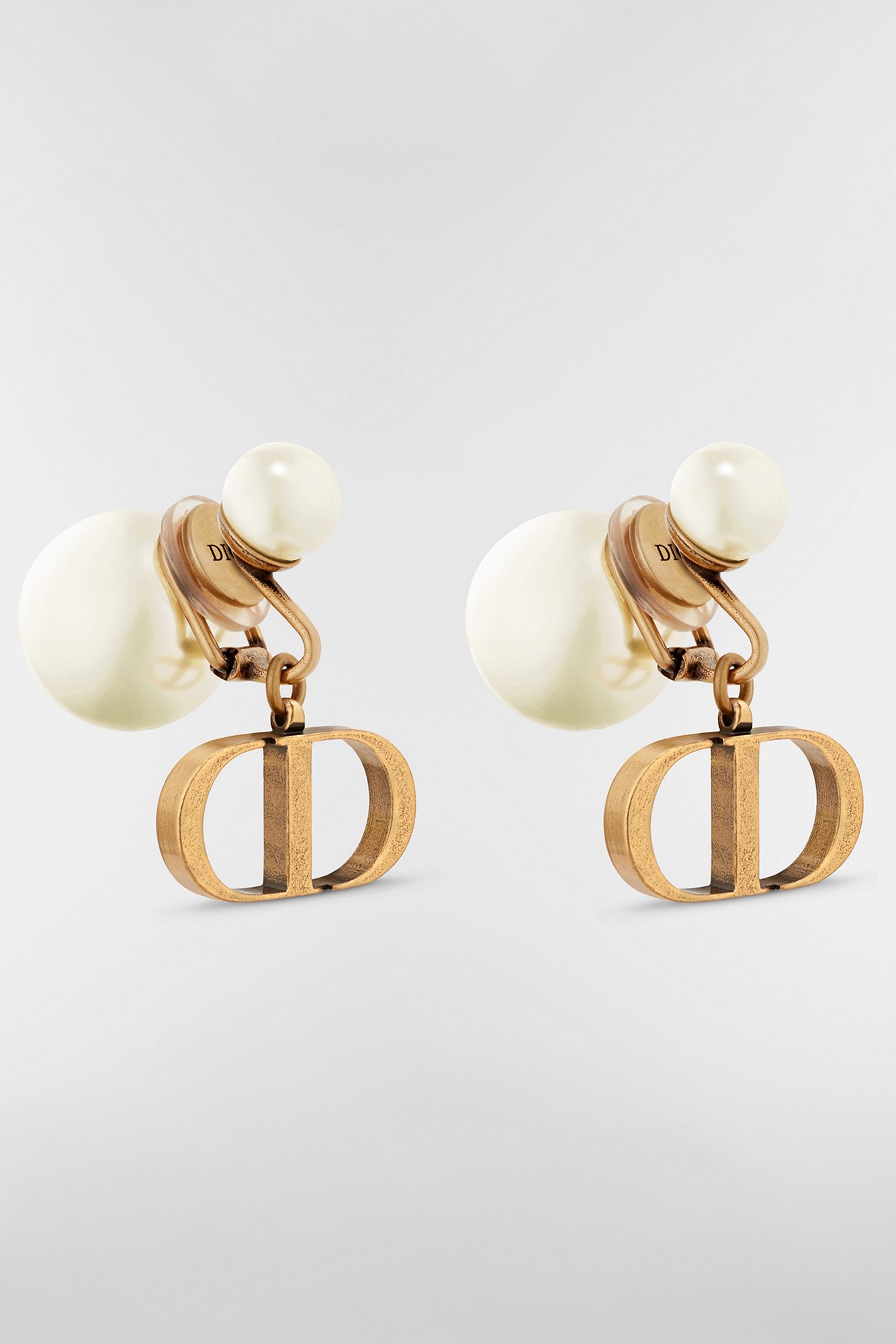 DIOR | Dior Tribales クリップイヤリング メタル & レジンパール