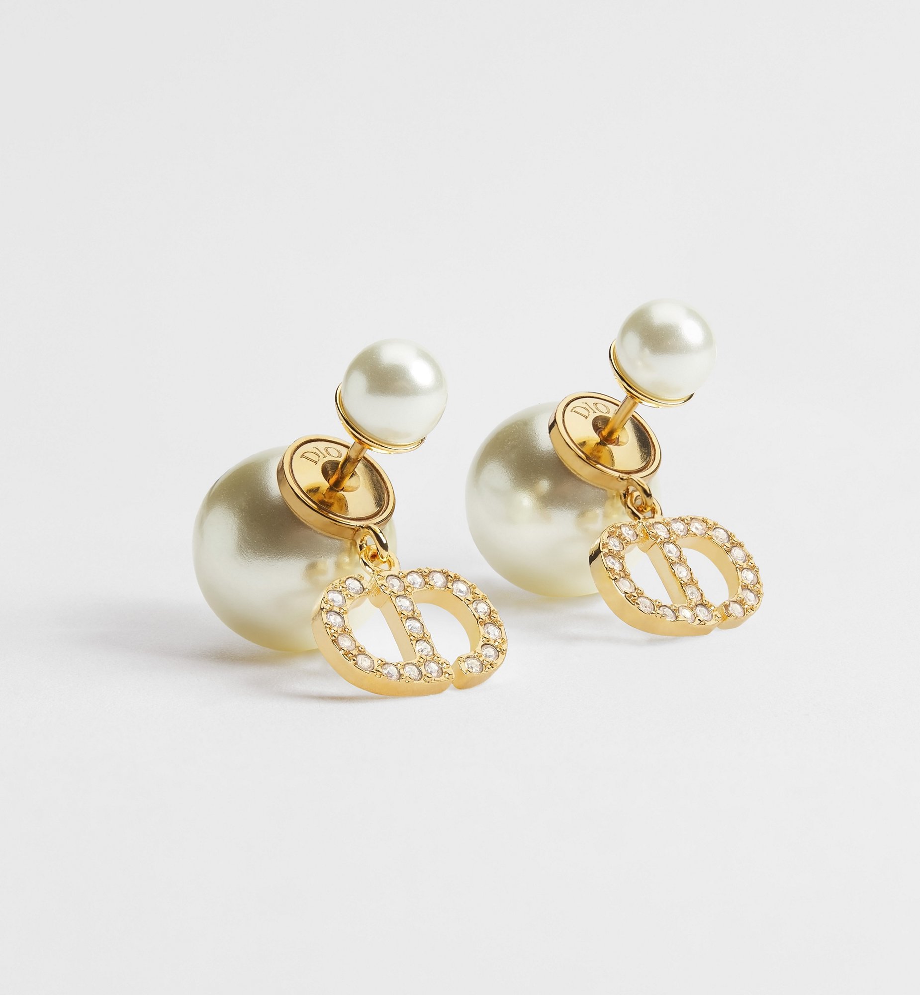 DIOR | Dior Tribales ピアス メタル・レジンパール・クリスタル