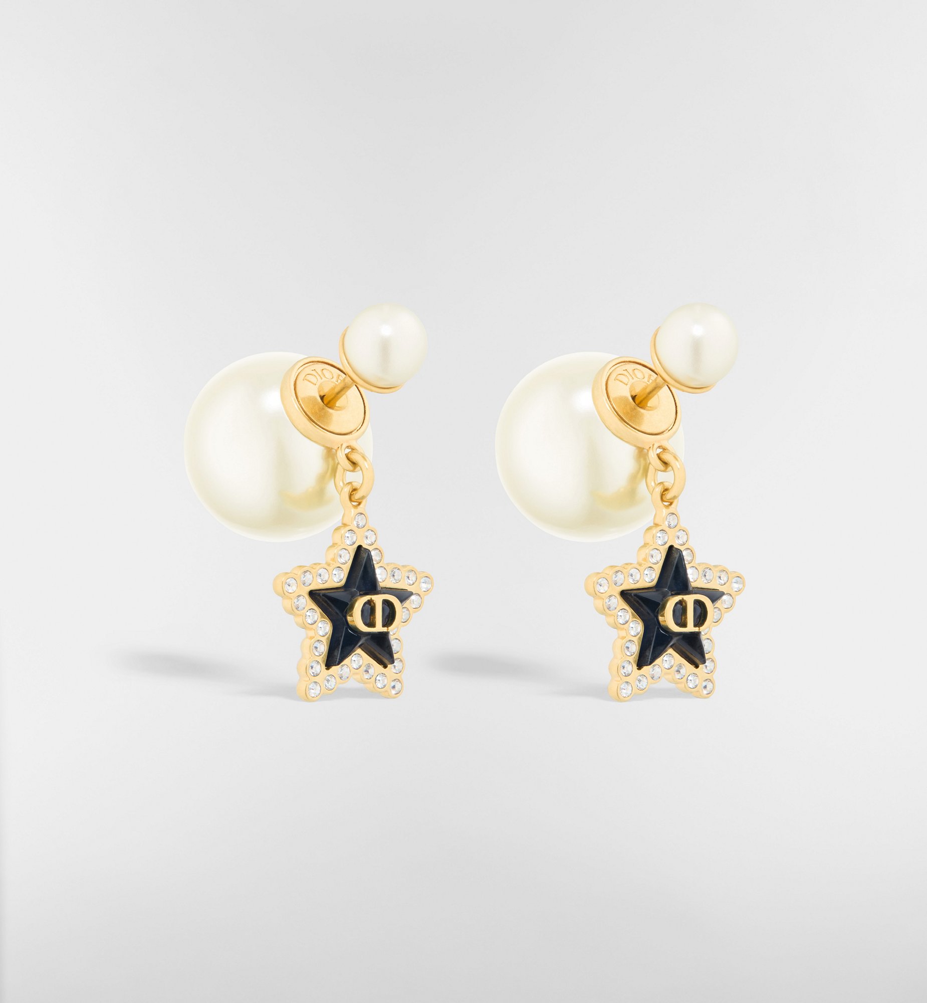 DIOR | Dior Tribales ピアス メタル・レジンパール・クリスタル・ガラス