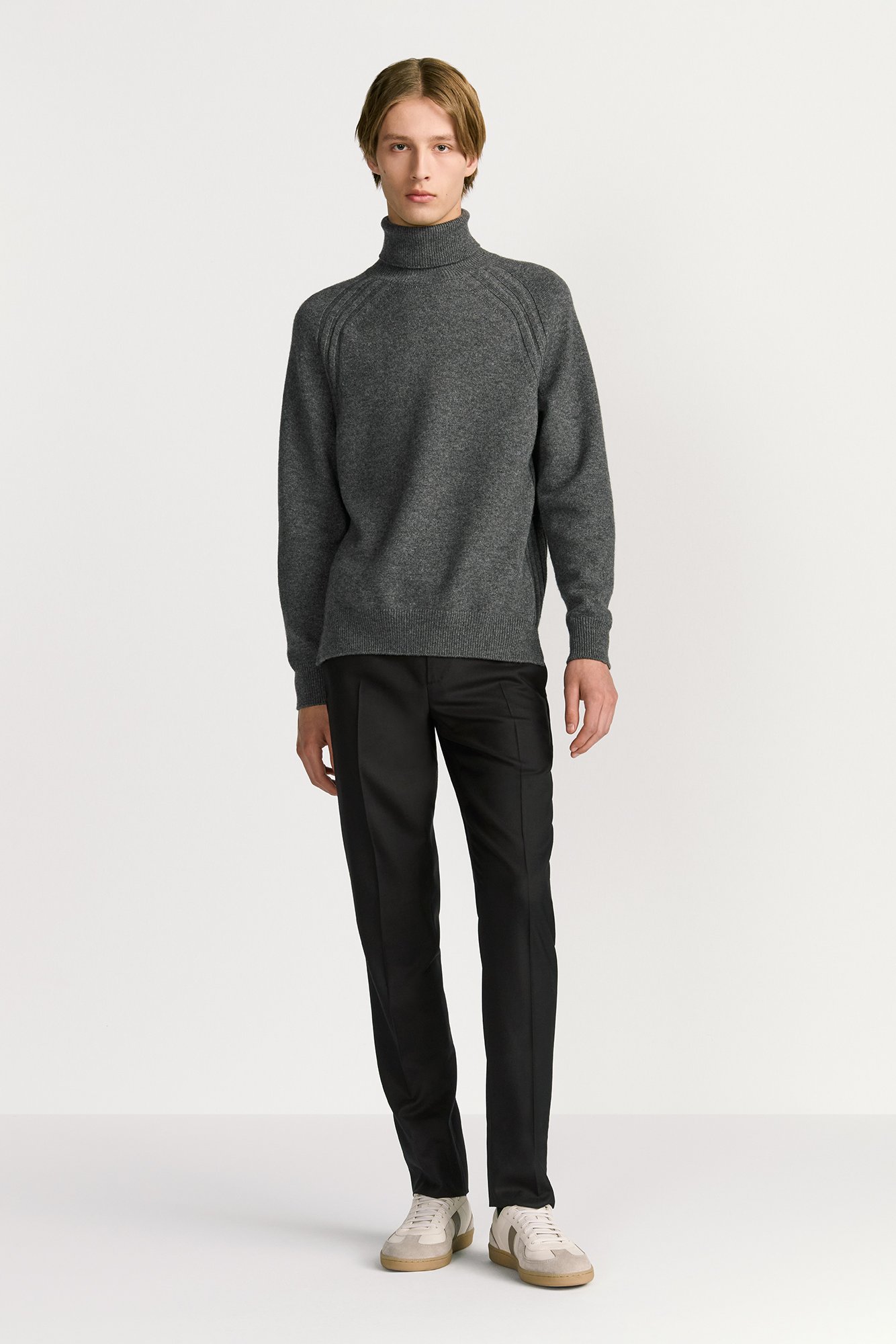 Dior Icons Sweater Gray Cashmere Jersey | DIOR