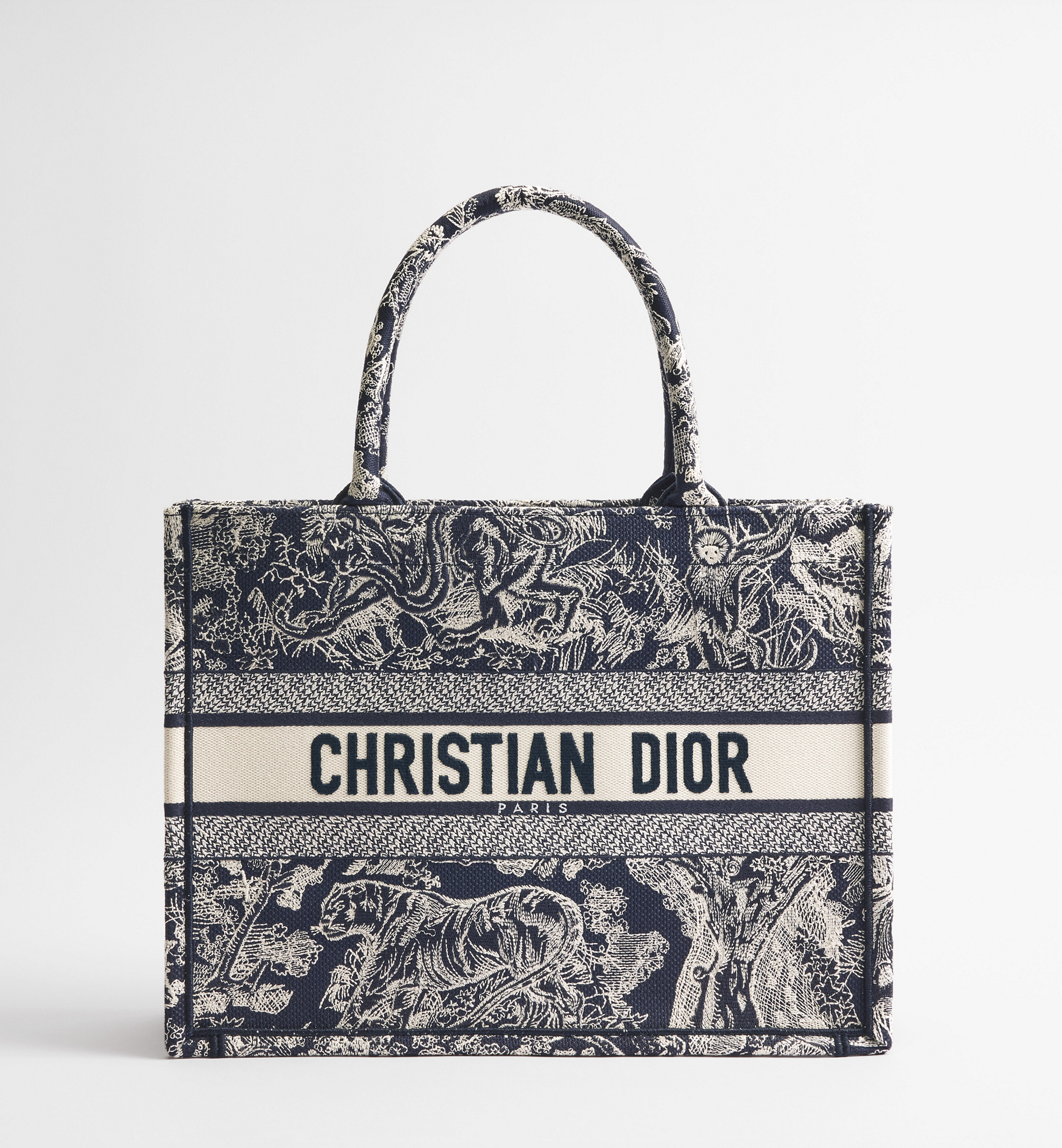 DIOR | Dior Book Tote バッグ ミディアム トワル ドゥ ジュイ