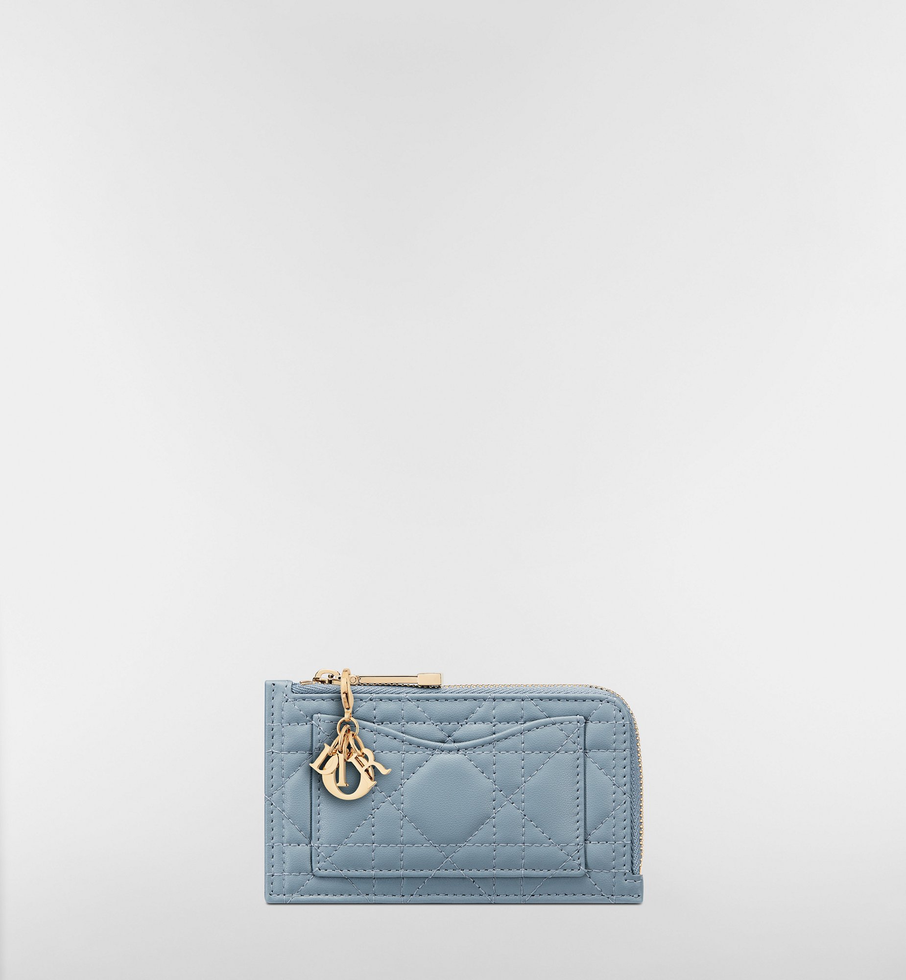 DIOR | Lady Dior Cosmos ジップ カードホルダー カナージュ ラムスキン