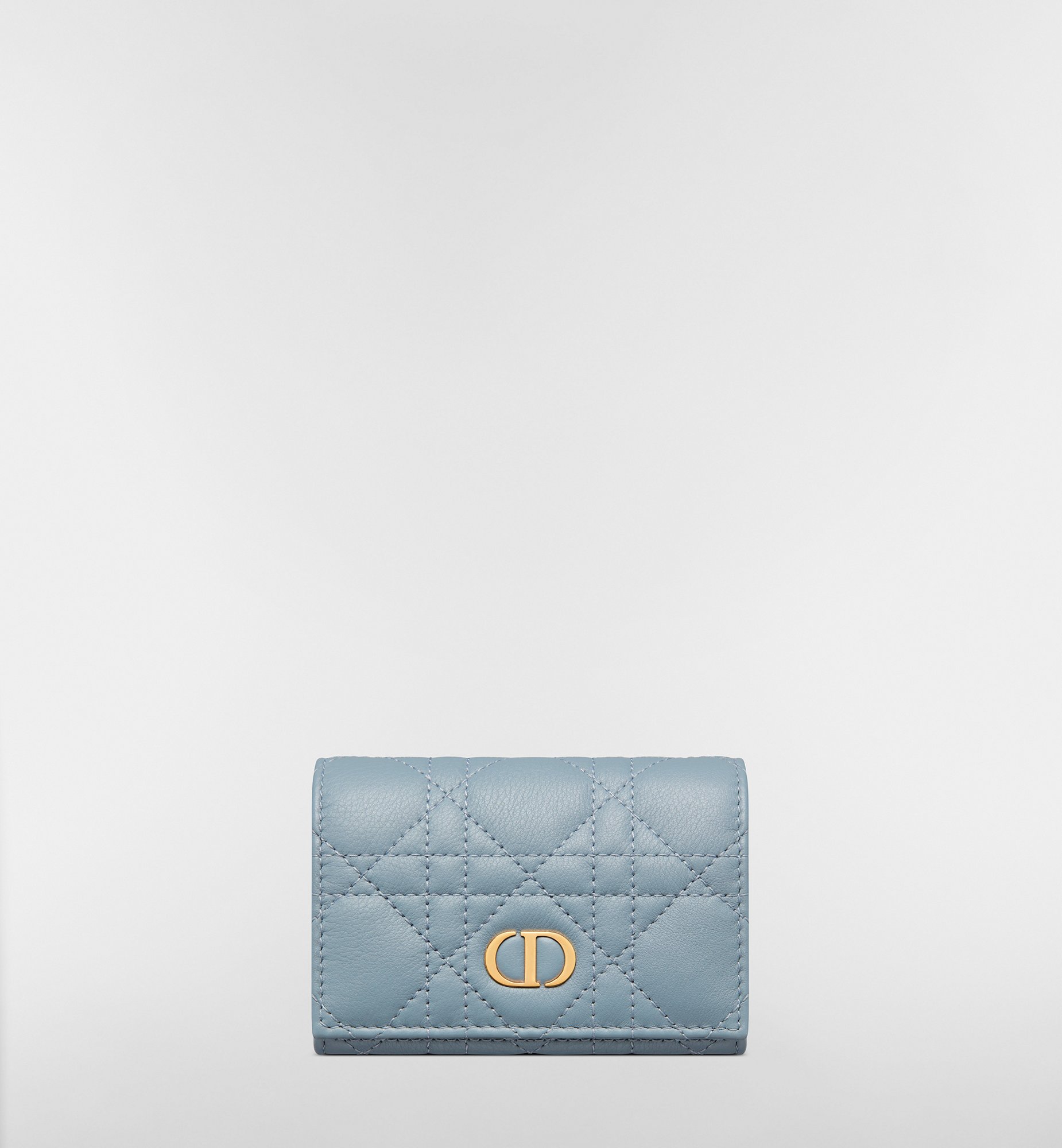 DIOR | Dior Caro Glycine ウォレット カナージュ カーフスキン