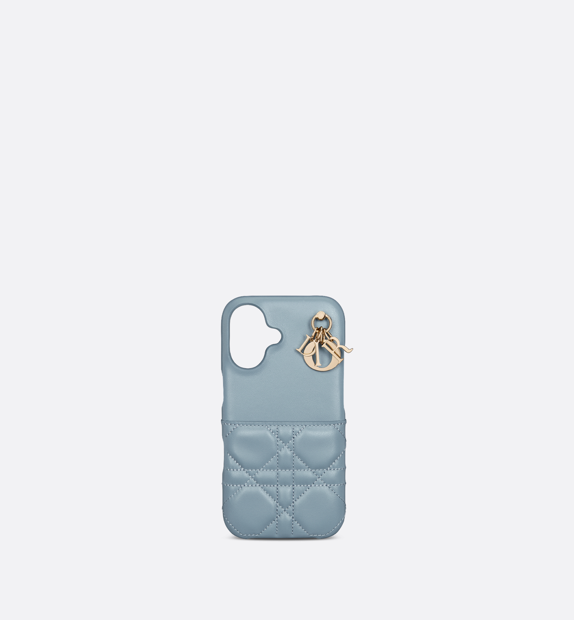 DIOR | Lady Dior iPhone 16 ケース カナージュ ラムスキン