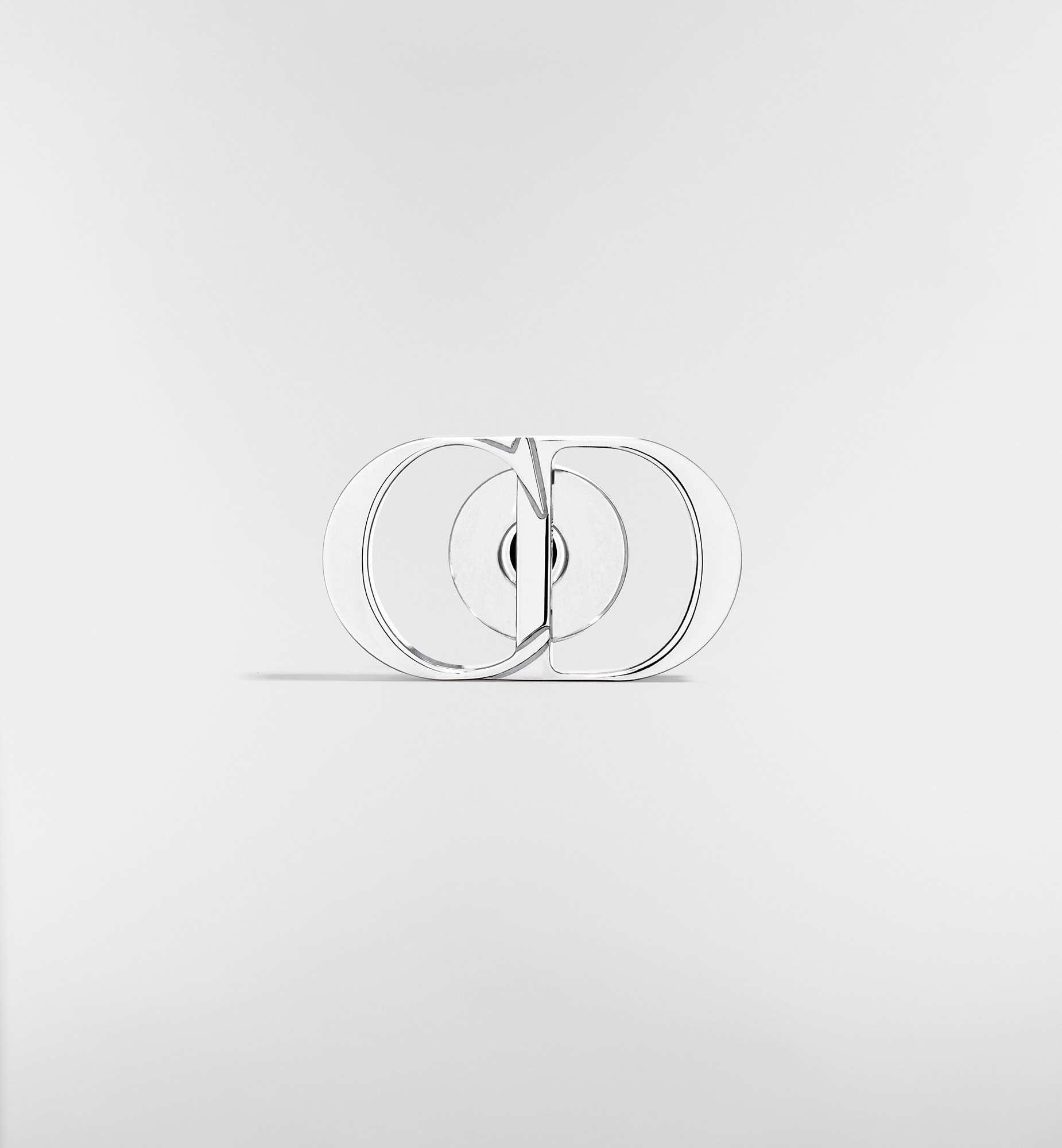 DIOR | CD Icon ブローチ シルバー