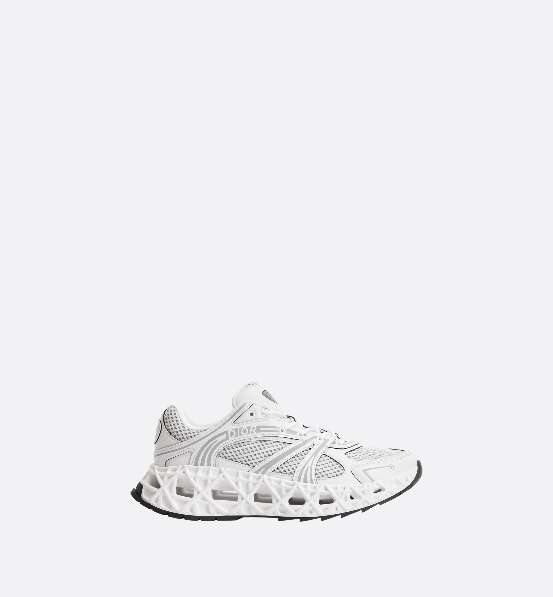 B35 NXXT Sneaker White Technical Fabric and White Technical Mesh