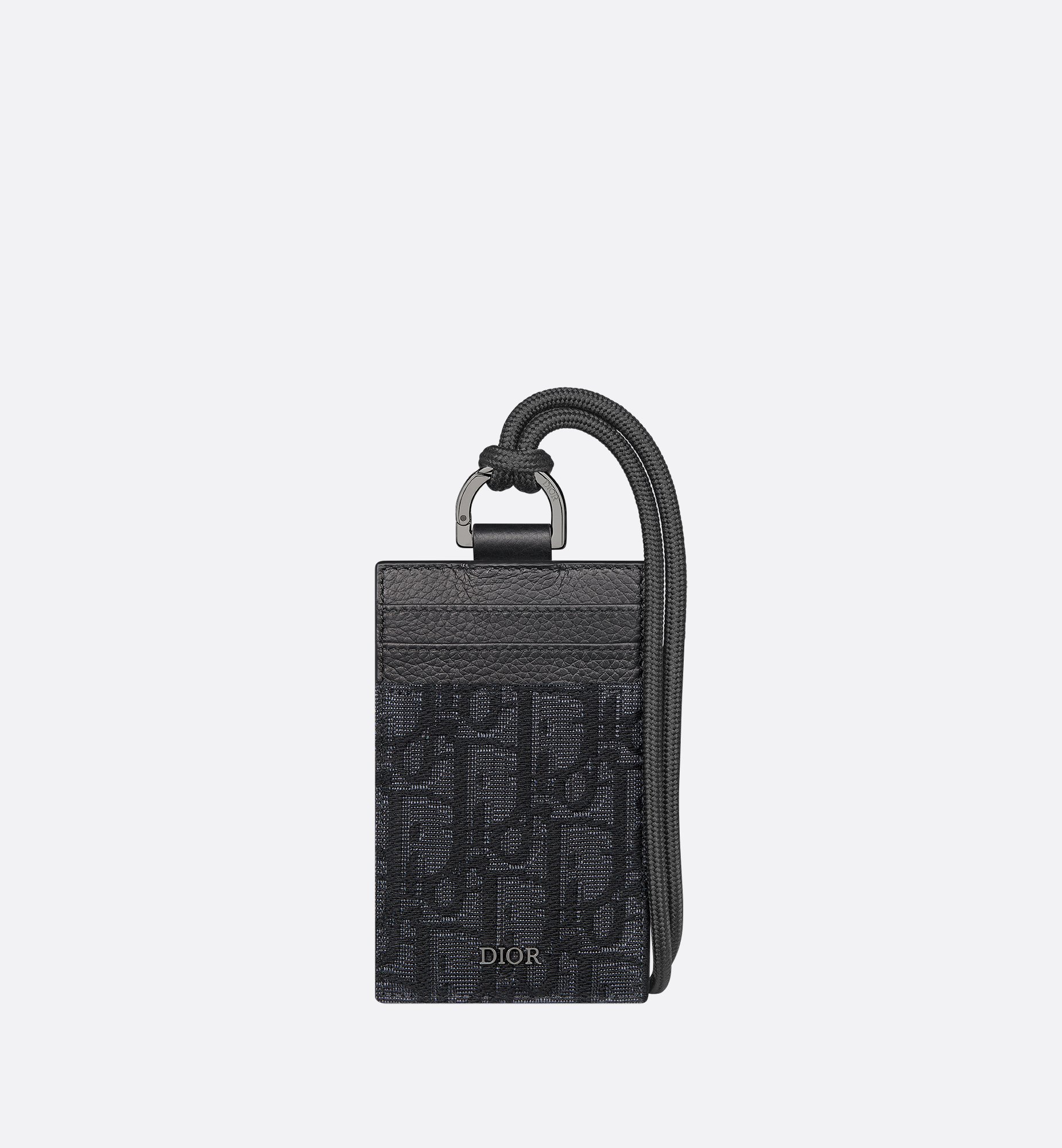 DIOR | バーティカル カードホルダー ディオール オブリーク ジャカード