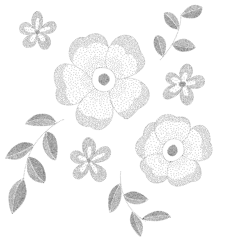 えむの点描画が描ける 手描きトーンセット - CLIP STUDIO ASSETS