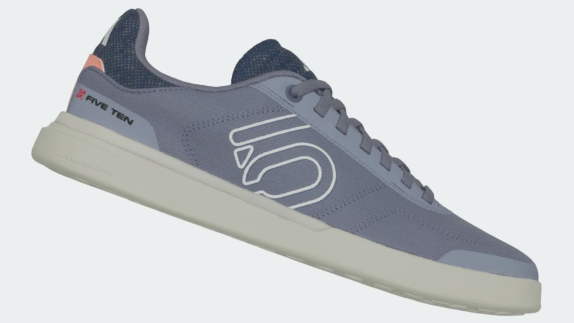 adidas Five Ten Sleuth DLX Canvas Mountain Bike Sneakers - Purple