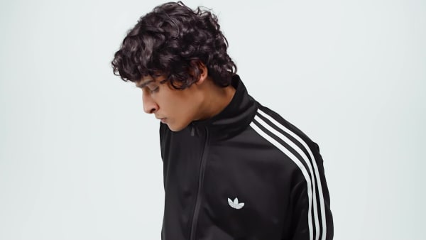 adidas FIREBIRD TRACK TOP - Black | Free Shipping with adiClub