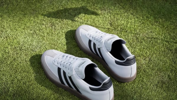 adidas Samba Spikeless Golf Sneakers - White | Free Shipping with
