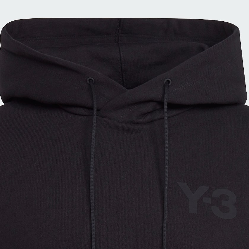 adidas Y-3 Classic Chest Logo Hoodie - Black | adidas New Zealand