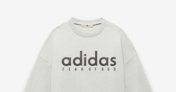 MOLETOM FLEECE CREWNECK FEAR OF GOD ATHLETICS HEATHER - Cinza