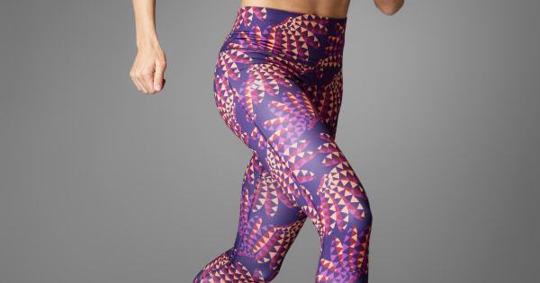Legging Adizero x FARM - Roxo adidas | adidas Brasil