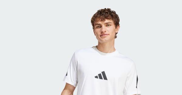 adidas Z.N.E. Tee - White | Free Shipping with adiClub
