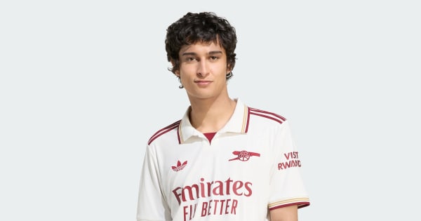 adidas Arsenal 25/26 Third Jersey - White | Free Shipping with adiClub