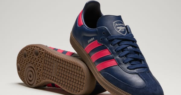 adidas Samba Arsenal Sneakers - Blue | Free Shipping with adiClub
