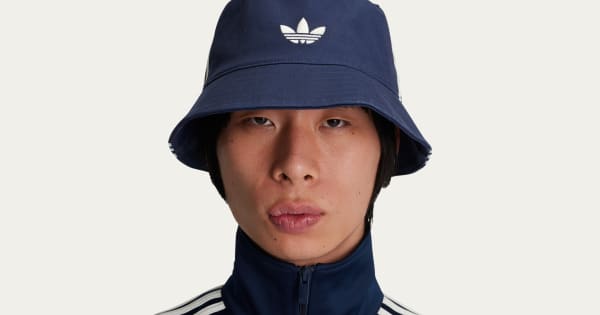 adidas Originals × Oasis バケットハット - ブルー | アディダス ジャパン