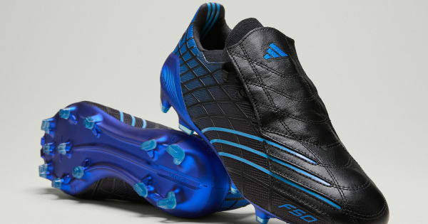 adidas F50 Elite Spider Firm Ground Cleats - Blue | Free Shipping