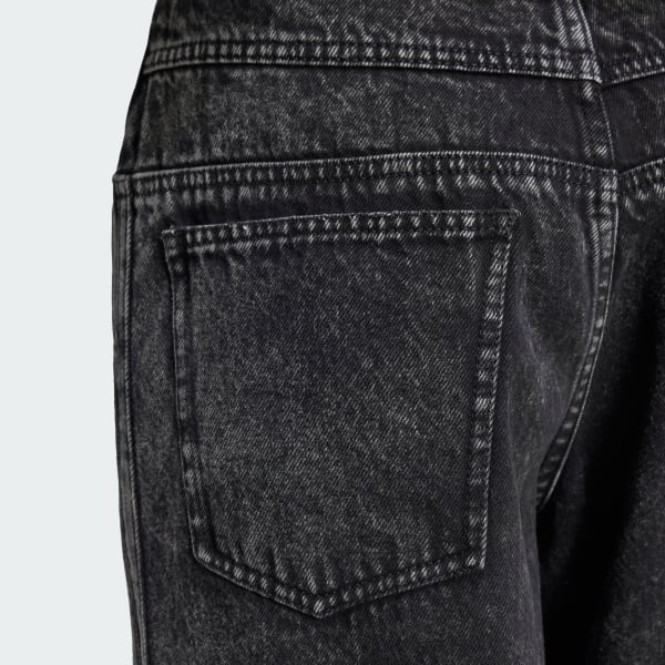 アディダス プレミアム エッセンシャルズ ワイドレッグデニムパンツ